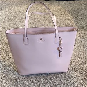 Kate Spade pale pink tote purse